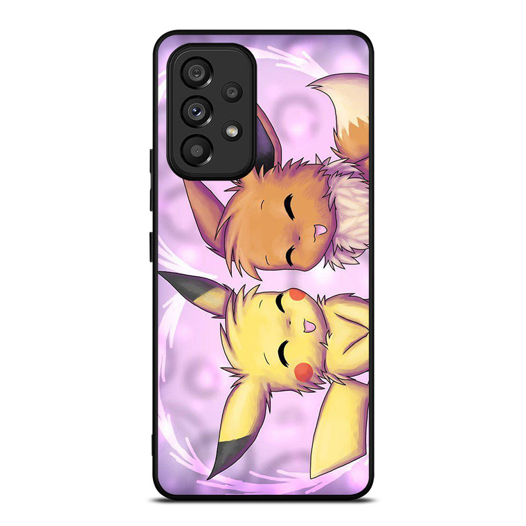 EEVEE PIKACHU POKEMON GAMES Samsung Galaxy A53 Case Cover