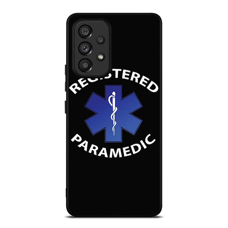 EMT EMS REGISTERED PARAMEDIC SYMBOL Samsung Galaxy A53 Case Cover