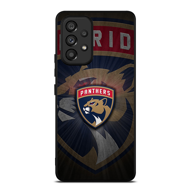 FLORIDA PANTHERS METAL LOGO Samsung Galaxy A53 Case Cover