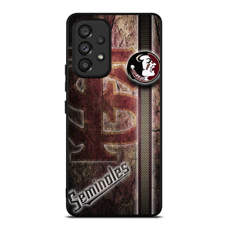FLORIDA SEMINOLES FOOTBALL LOGO Samsung Galaxy A53 Case Cover