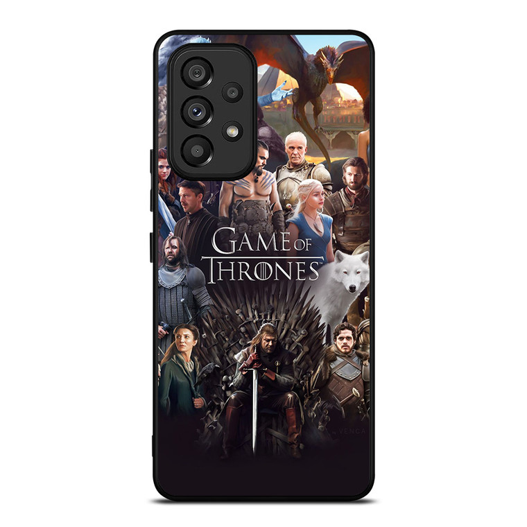 GAME OF THRONES CARTOON CHARACTERS Samsung Galaxy A53 Case Cover