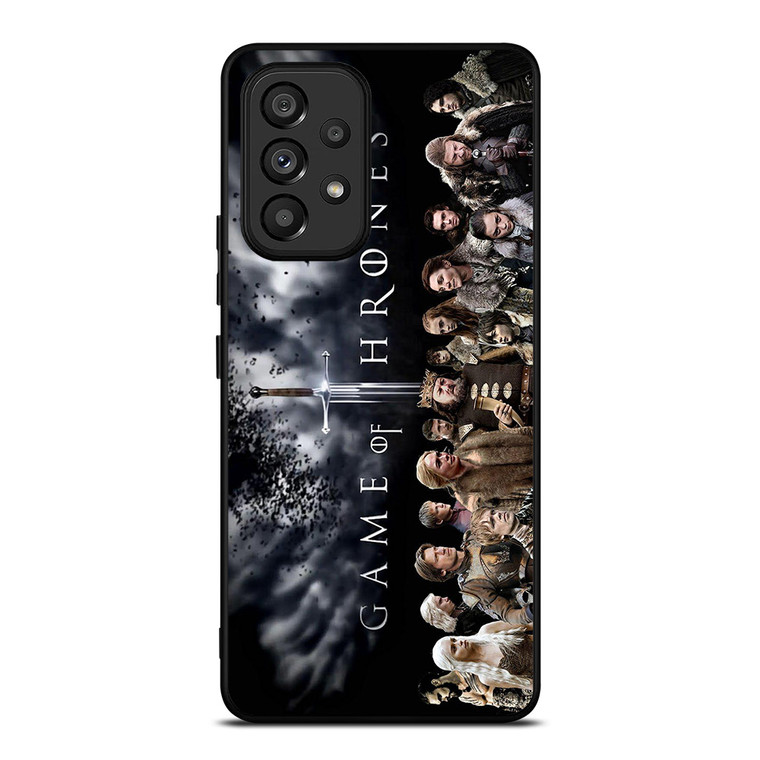 GAME OF THRONES SERIES ALL CHARACTERS Samsung Galaxy A53 Case Cover