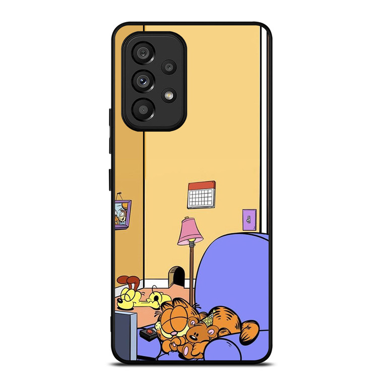 GARFIELD LAZY CAT CARTOON Samsung Galaxy A53 Case Cover