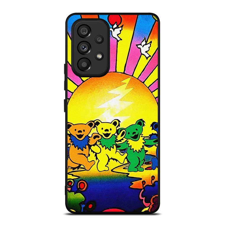 GRATEFUL DEAD DANCING BEARS ART Samsung Galaxy A53 Case Cover