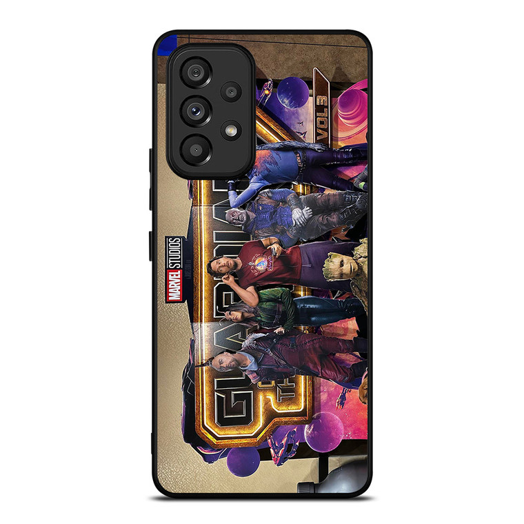 GUARDIANS OF THE GALAXY VOLUME 3 MARVEL POSTER Samsung Galaxy A53 Case Cover