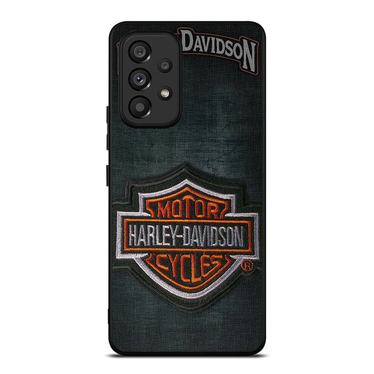HARLEY DAVIDSON PATCH Samsung Galaxy A53 Case Cover HARLEY DAVIDSON PATCH Samsung Galaxy A53 Case Cover