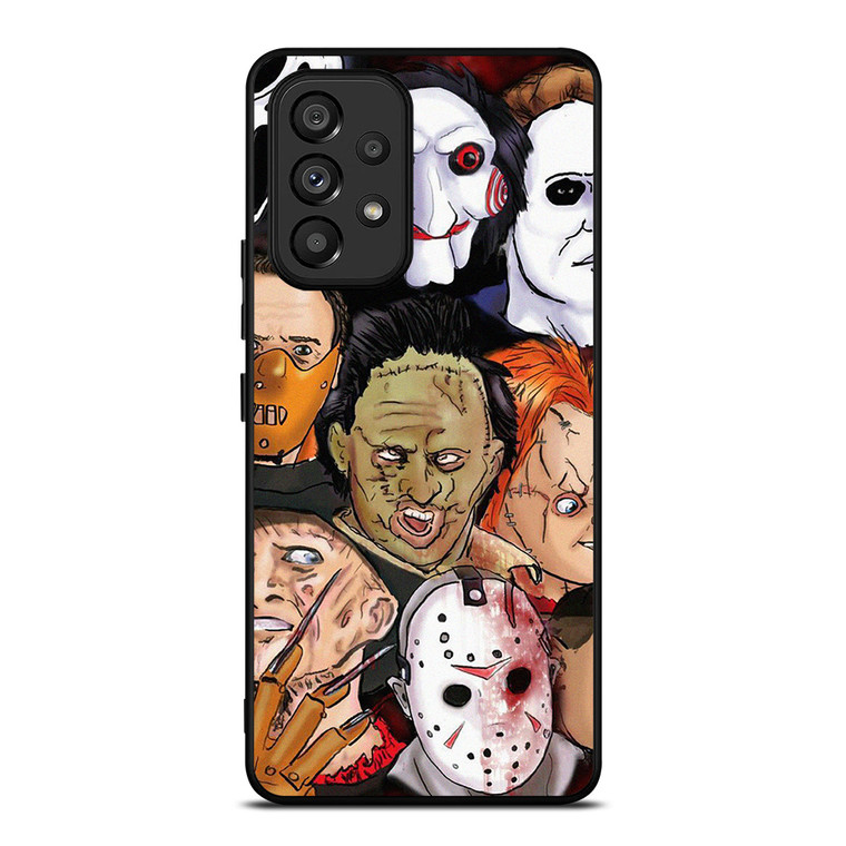 HORROR MOVIES CHARACTERS COLLECTION Samsung Galaxy A53 Case Cover