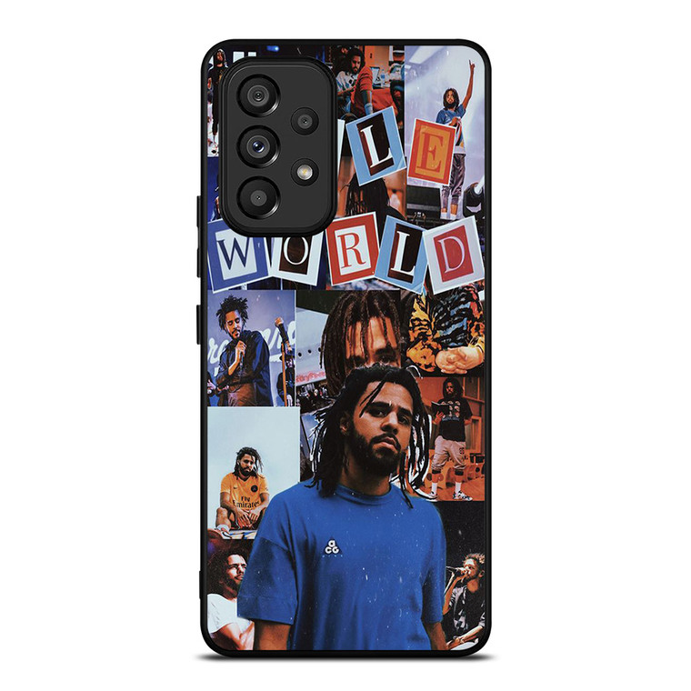 J COLE WORLD COLLAGE Samsung Galaxy A53 Case Cover