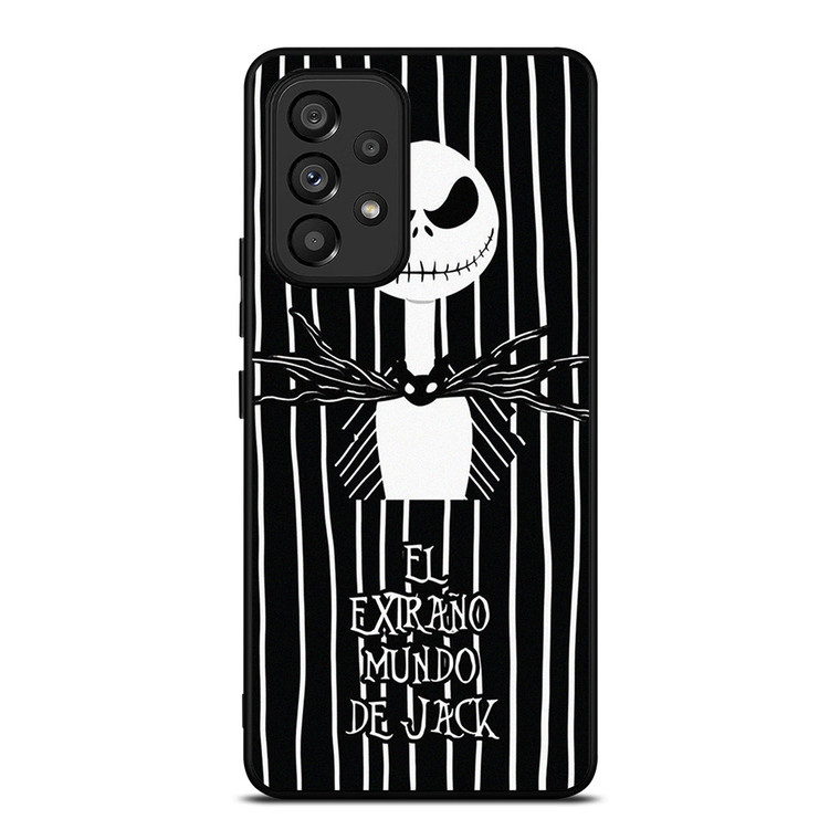 JACK SKELLINGTON NIGHTMARE BEFORE CHRISTMAS CARTOON Samsung Galaxy A53 Case Cover