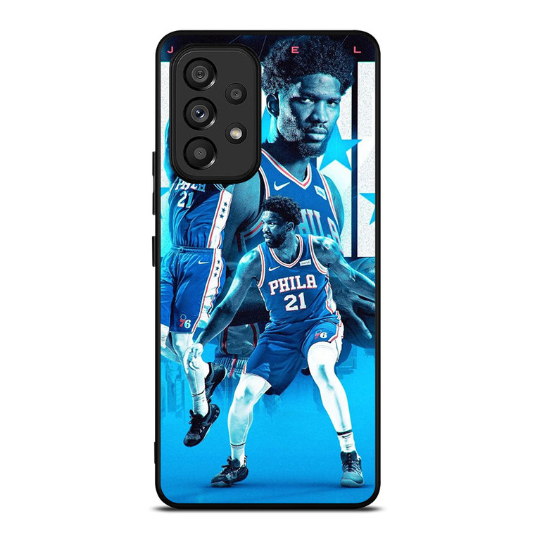 JOEL EMBIID PHILADELPHIA SIXERS ART Samsung Galaxy A53 Case Cover