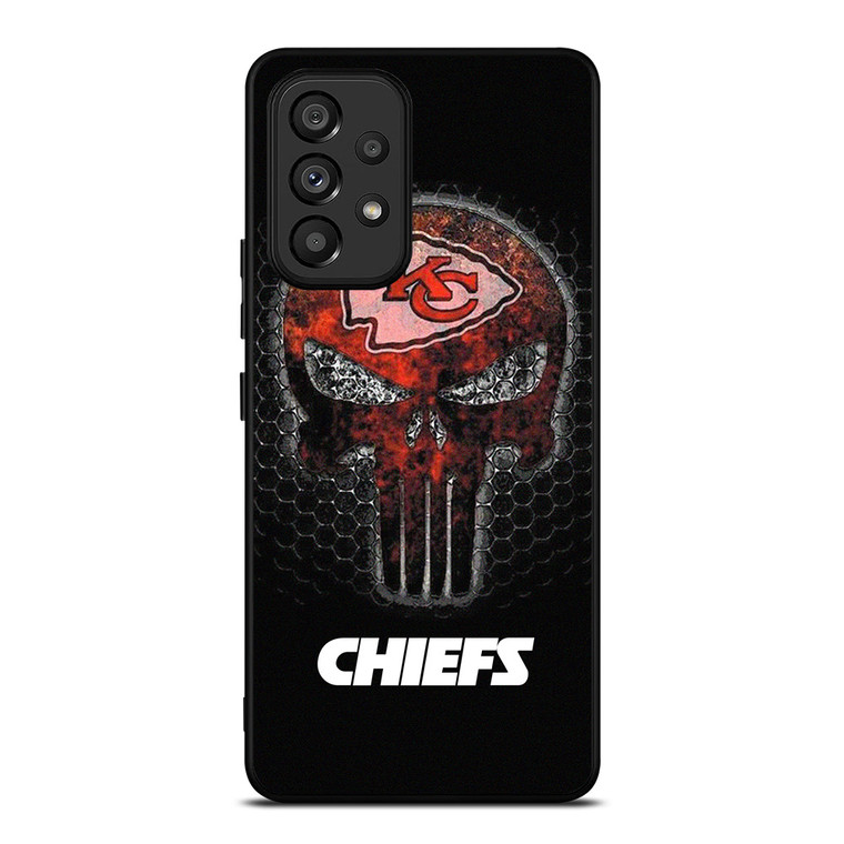 KANSAS CITY CHIEFS THE PUNISHER LOGO Samsung Galaxy A53 Case Cover
