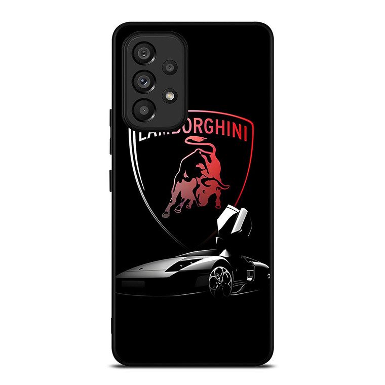 LAMBORGHINI CAR LOGO SILHOUETTE Samsung Galaxy A53 Case Cover