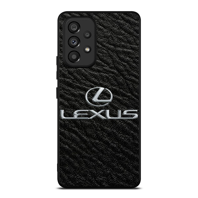 LEXUS LEATHER LOGO EMBLEM Samsung Galaxy A53 Case Cover