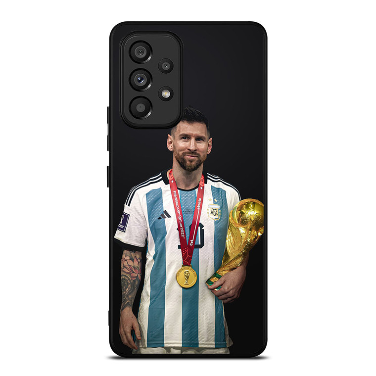 LIONEL MESSI WORLD CUP CHAMPIONS Samsung Galaxy A53 Case Cover LIONEL MESSI WORLD CUP CHAMPIONS Samsung Galaxy A53 Case Cover
