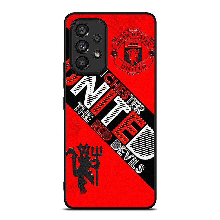 MANCHESTER UNITED THE RED DEVILS Samsung Galaxy A53 Case Cover