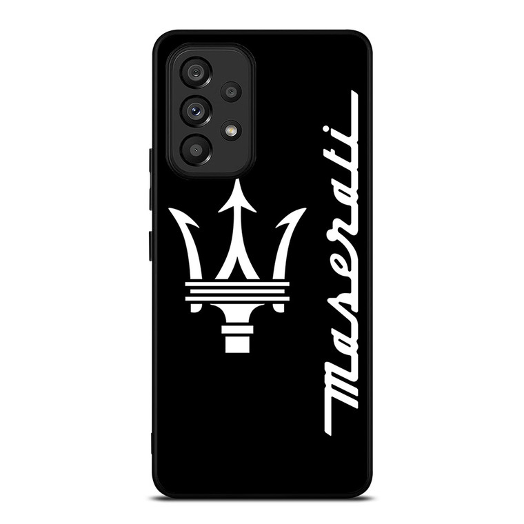 MASERATI LOGO VERTICAL Samsung Galaxy A53 Case Cover