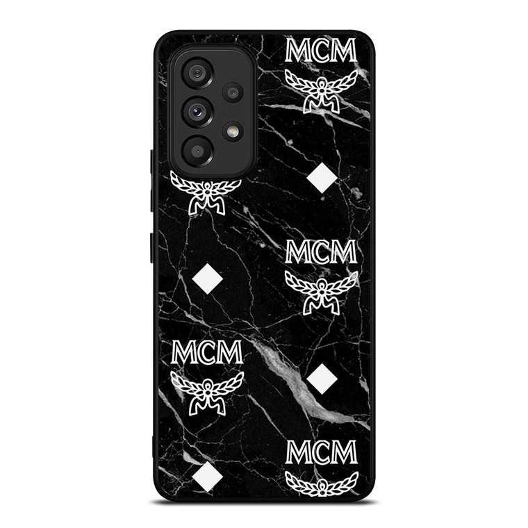 MCM WORLDWIDE MARBLE TEXTURE Samsung Galaxy A53 Case Cover