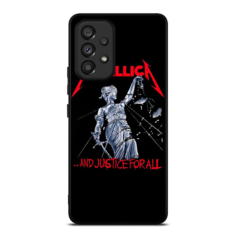 METALLICA AND JUSTICE FOR ALL Samsung Galaxy A53 Case Cover