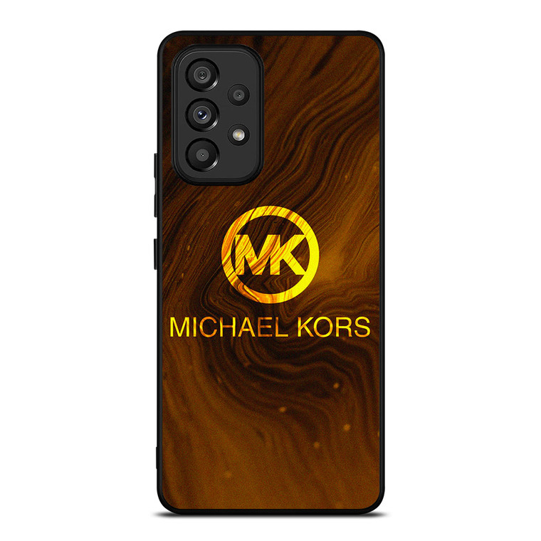 MICHAEL KORS GOLD MARBLE LOGO Samsung Galaxy A53 Case Cover MICHAEL KORS GOLD MARBLE LOGO Samsung Galaxy A53 Case Cover