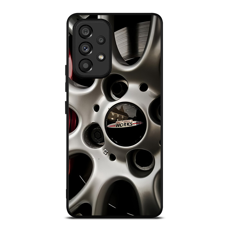 MINI JOHN COOPER WORKS WHEEL Samsung Galaxy A53 Case Cover MINI JOHN COOPER WORKS WHEEL Samsung Galaxy A53 Case Cover