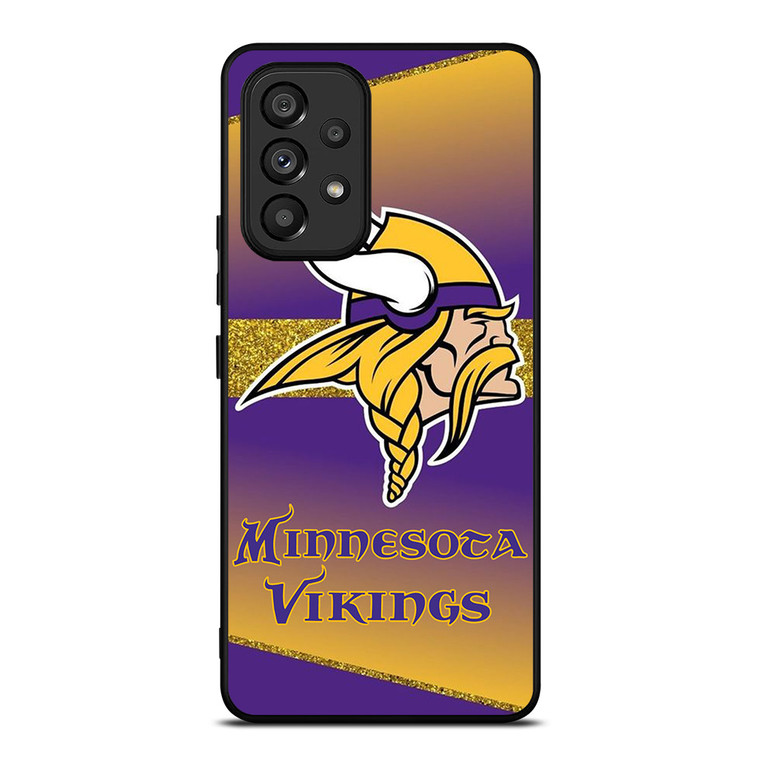 MINNESOTA VIKINGS GLITTER LOGO Samsung Galaxy A53 Case Cover