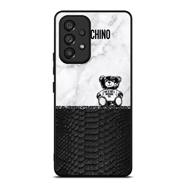 MOSCHINO TOY SNAKE SKIN Samsung Galaxy A53 Case Cover MOSCHINO TOY SNAKE SKIN Samsung Galaxy A53 Case Cover