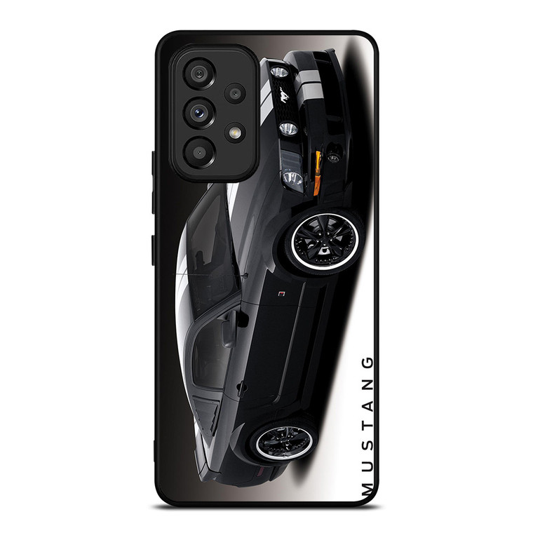 MUSTANG GT SPOT CAR BLACK Samsung Galaxy A53 Case Cover