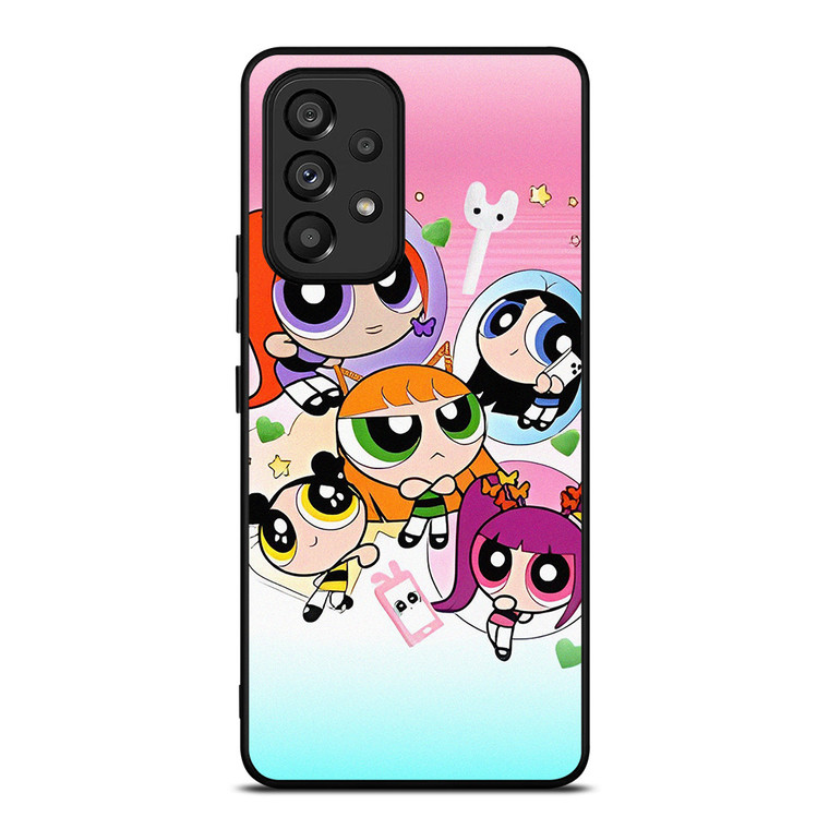 NEW JEANS KPOP X POWERPUFF GIRLS CARTOON Samsung Galaxy A53 Case Cover NEW JEANS KPOP X POWERPUFF GIRLS CARTOON Samsung Galaxy A53 Case Cover