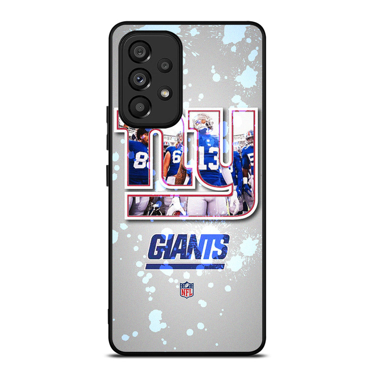 NEW YORK GIANTS NFL SPLASHED Samsung Galaxy A53 Case Cover NEW YORK GIANTS NFL SPLASHED Samsung Galaxy A53 Case Cover