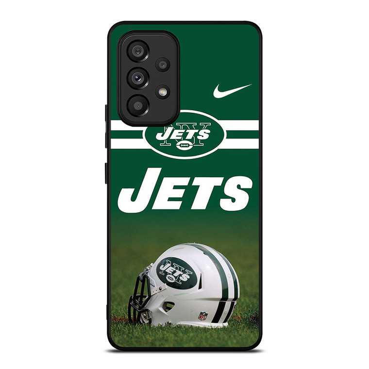 NEW YORK JETS NIKE HELMET Samsung Galaxy A53 Case Cover NEW YORK JETS NIKE HELMET Samsung Galaxy A53 Case Cover