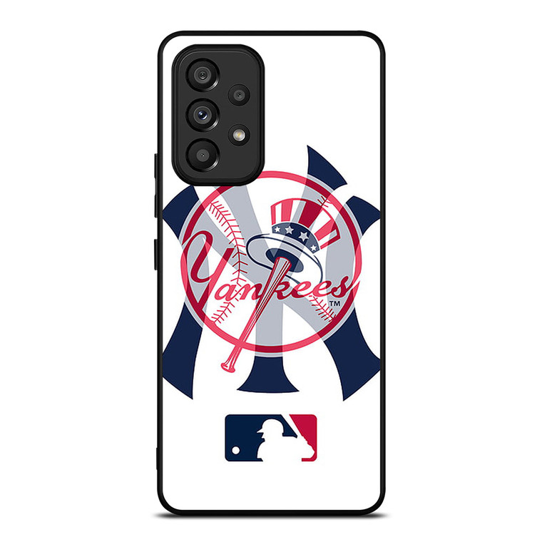 NEW YORK YANKEES LOGO BADGE Samsung Galaxy A53 Case Cover NEW YORK YANKEES LOGO BADGE Samsung Galaxy A53 Case Cover