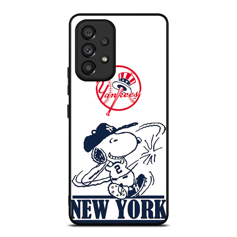 NEW YORK YANKEES SNOOPY BADGE Samsung Galaxy A53 Case Cover NEW YORK YANKEES SNOOPY BADGE Samsung Galaxy A53 Case Cover