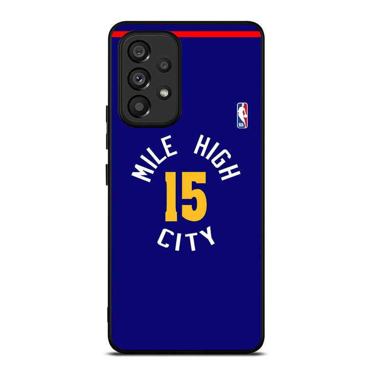 NIKOLA JOKIC MILE HIGH CITY BASKETBALL Samsung Galaxy A53 Case Cover NIKOLA JOKIC MILE HIGH CITY BASKETBALL Samsung Galaxy A53 Case Cover