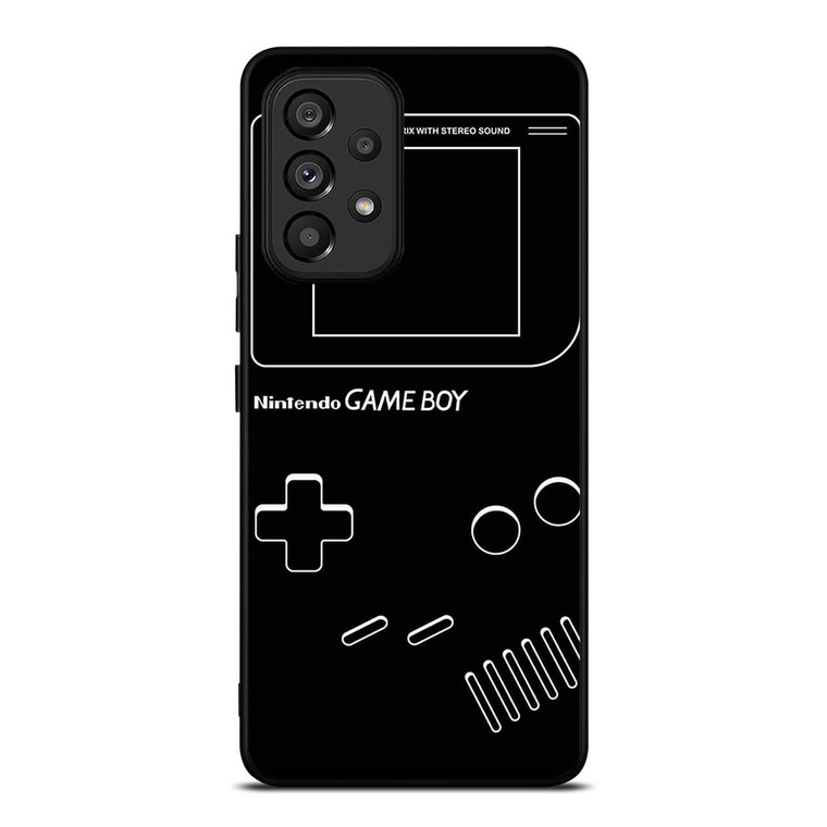 NINTENDO GAME BOY LINE ART Samsung Galaxy A53 Case Cover NINTENDO GAME BOY LINE ART Samsung Galaxy A53 Case Cover