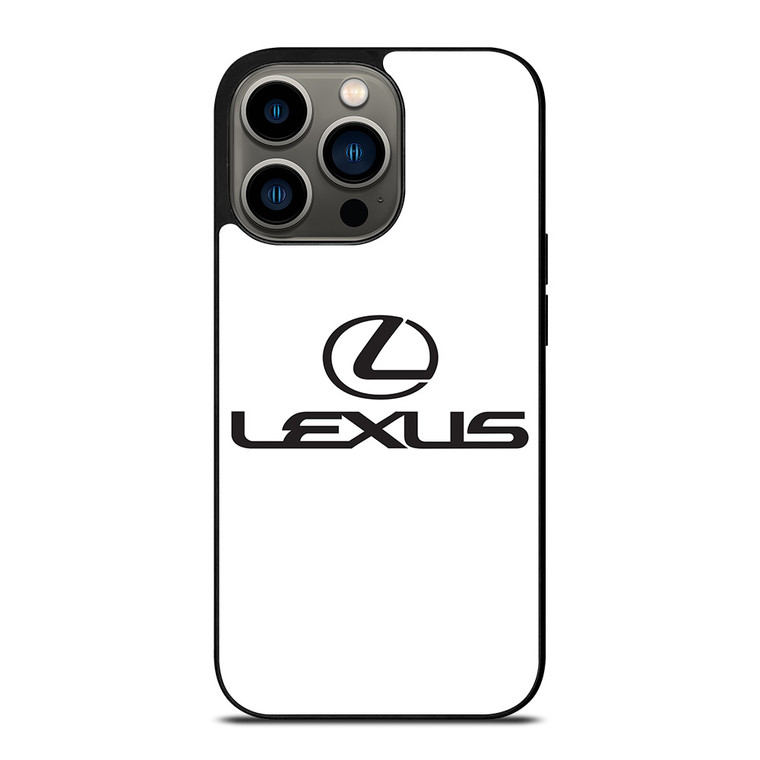 LEXUS WHITE LOGO iPhone 13 Pro Case Cover