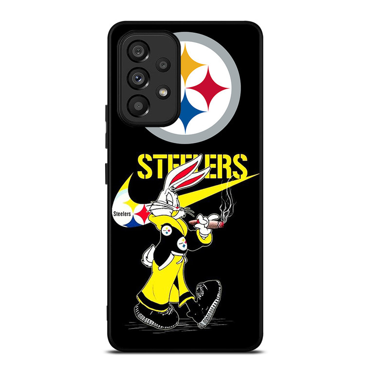 PITTSBURGH STELER LOONEY TUNES NIKE Samsung Galaxy A53 Case Cover