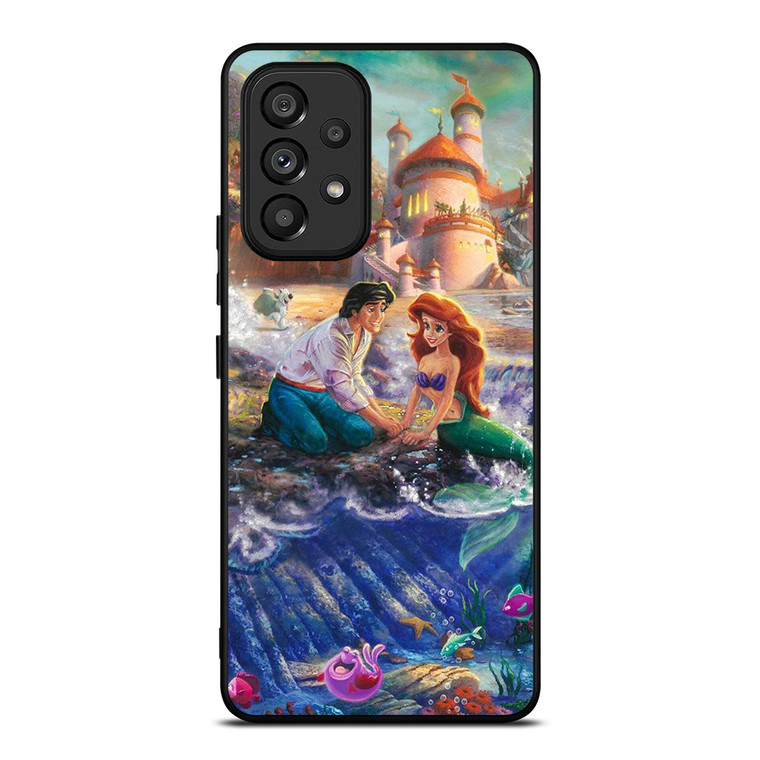 PRINCE ERIC AND PRINCESS ARIEL CARTOON Samsung Galaxy A53 Case Cover PRINCE ERIC AND PRINCESS ARIEL CARTOON Samsung Galaxy A53 Case Cover