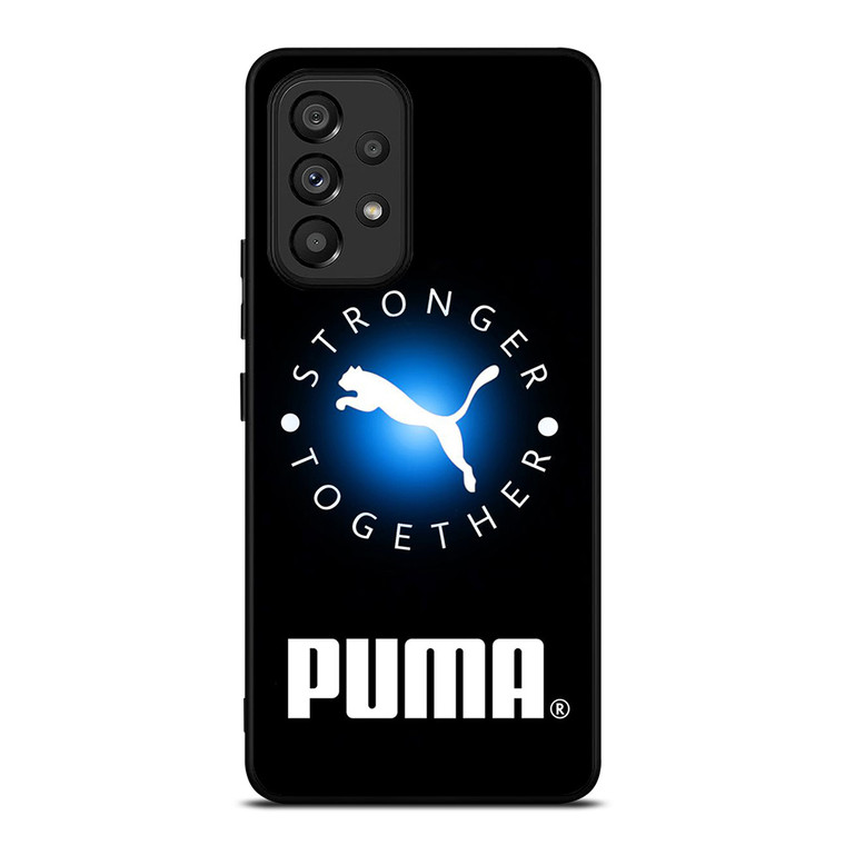 PUMA STRONGER TOGETHER LOGO Samsung Galaxy A53 Case Cover