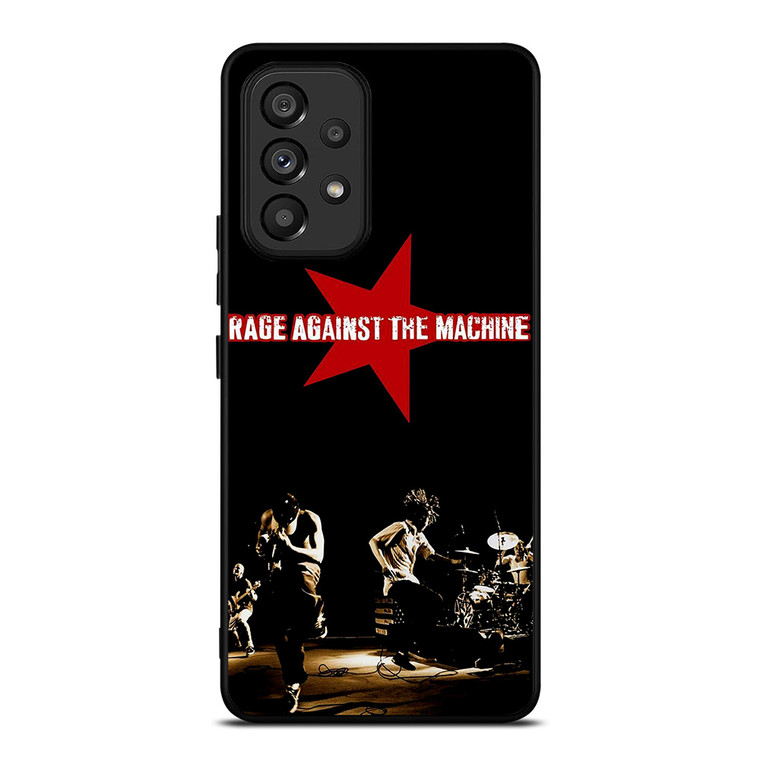 RAGE AGAINTS THE MACHINE ROCK BAND CONCERT Samsung Galaxy A53 Case Cover