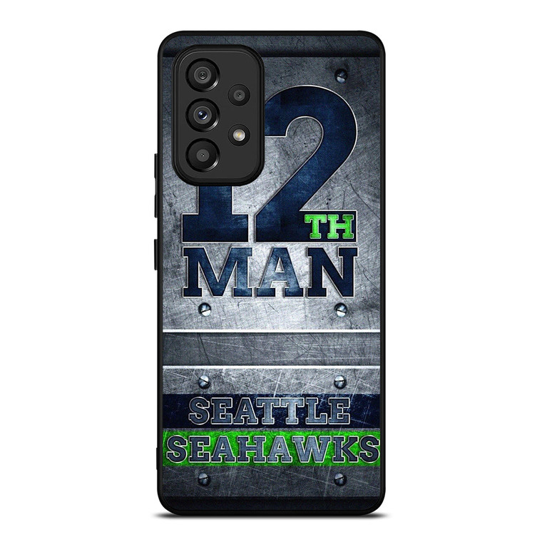 SEATTLE SEAHAWKS 12 MAN Samsung Galaxy A53 Case Cover SEATTLE SEAHAWKS 12 MAN Samsung Galaxy A53 Case Cover