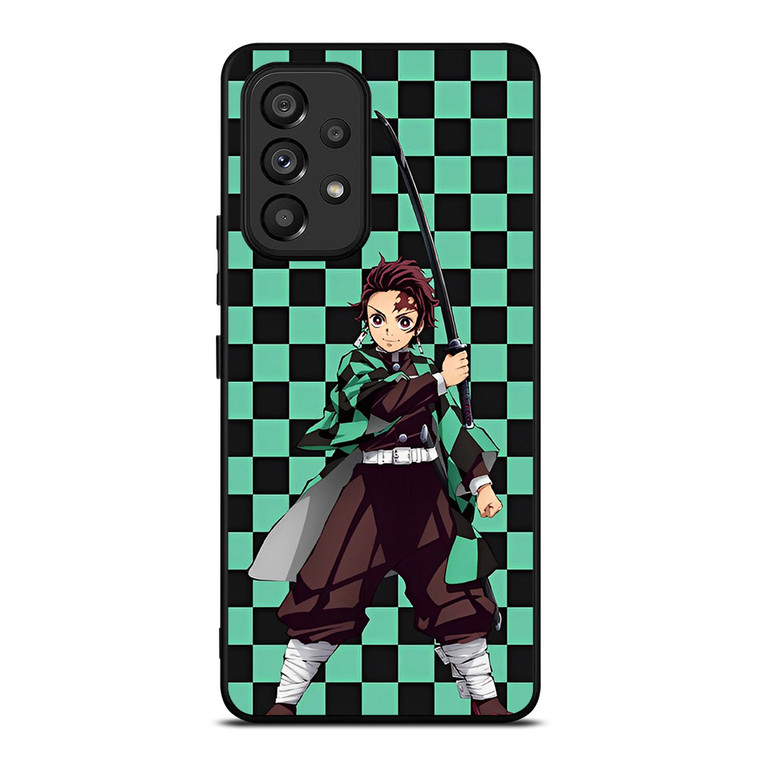 TANJIRO KAMADO DEMON SLAYER PATTERN Samsung Galaxy A53 Case Cover