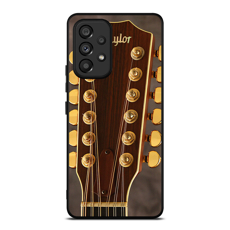 TAYLOR GUITARS HEADSTOCK GOLD Samsung Galaxy A53 Case Cover