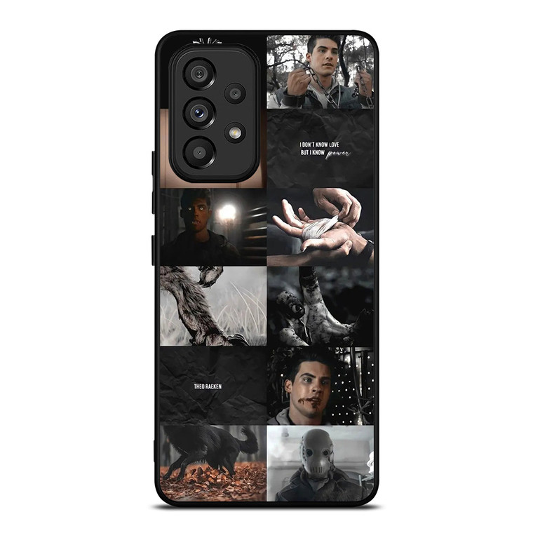 THEO RAEKEN TEEN WOLF COLLAGE Samsung Galaxy A53 Case Cover