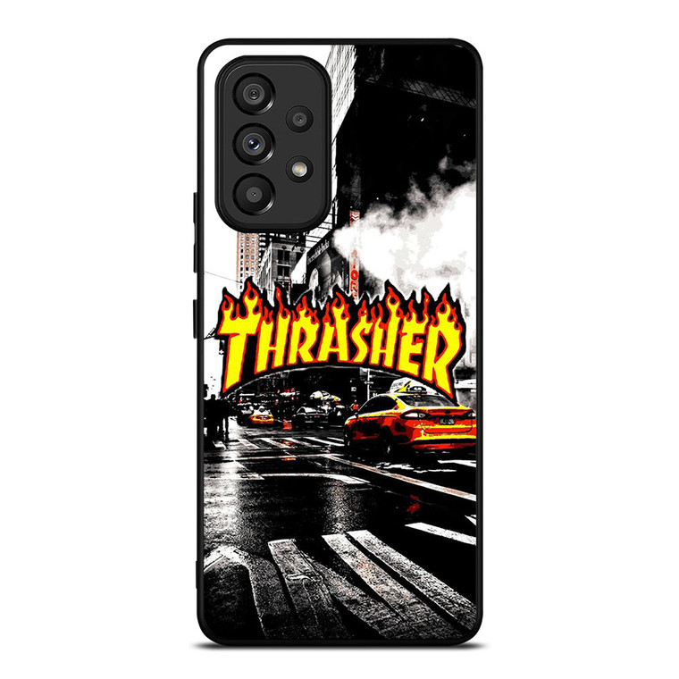 THRASHER SKATEBOARD NEW YORK LOGO Samsung Galaxy A53 Case Cover
