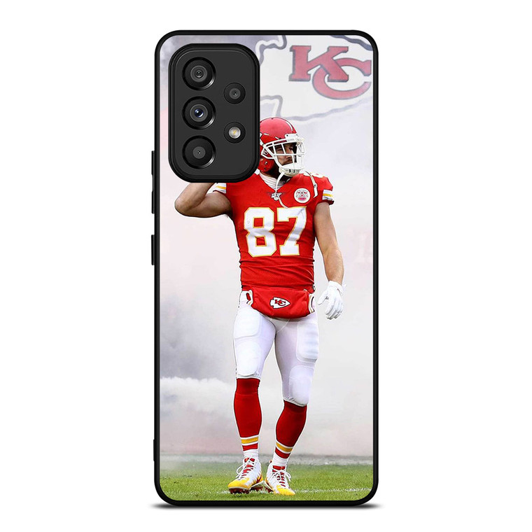TRAVIS KELCE KANSAS CITY CHIEFS Samsung Galaxy A53 Case Cover