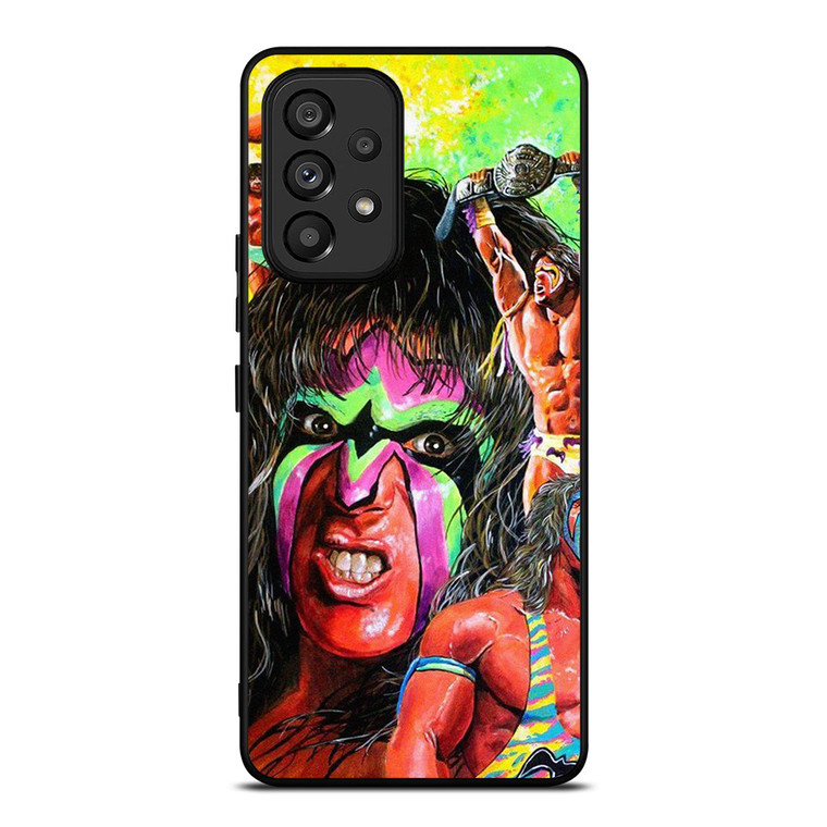 ULTIMATE WARRIOR WRESTLING WWE ART Samsung Galaxy A53 Case Cover