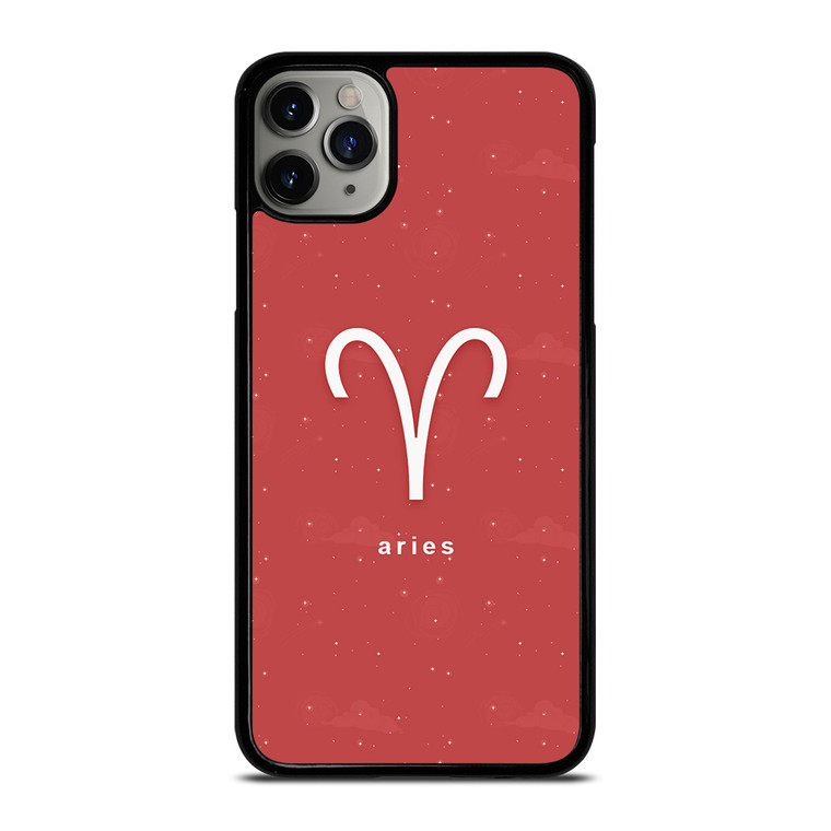 ARIES ZODIAC SIGN PINK iPhone 11 Pro Max Case Cover