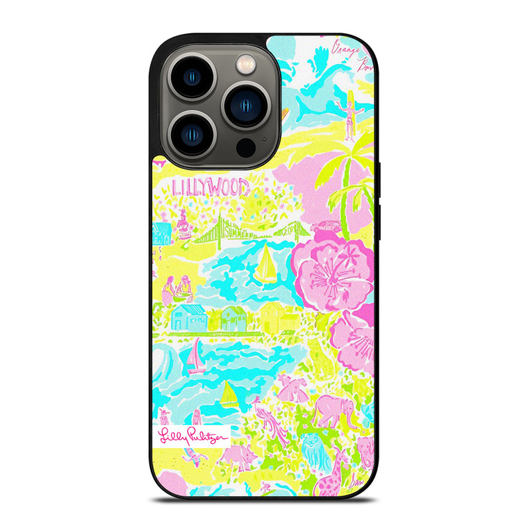 LILLY PULITZE LILLYWOOD iPhone 13 Pro Case Cover LILLY PULITZE LILLYWOOD iPhone 13 Pro Case Cover