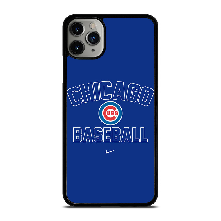 CHICAGO CUBS BASEBALL NIKE LOGO iPhone 11 Pro Max Case Cover