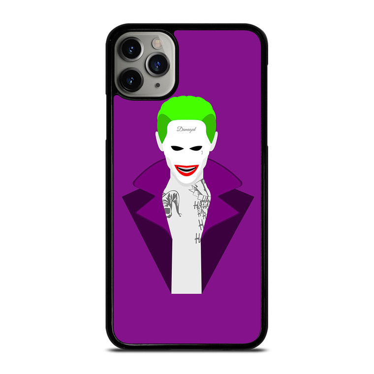 JOKER JARED LETO FLAT ART iPhone 11 Pro Max Case Cover